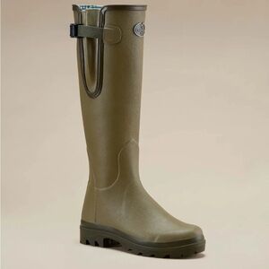 Le Chameau Olive Green Rain Boots US9 EU40